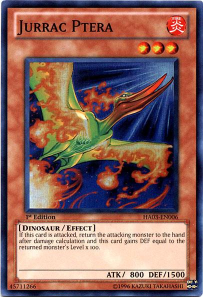 Jurrac Ptera [HA03-EN006] Super Rare - Josh's Cards
