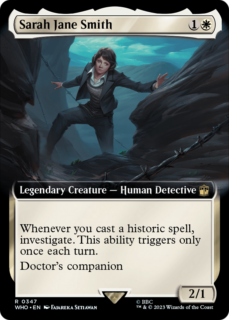 Sarah Jane Smith (WHO-347) - Doctor Who: (Extended Art) Foil