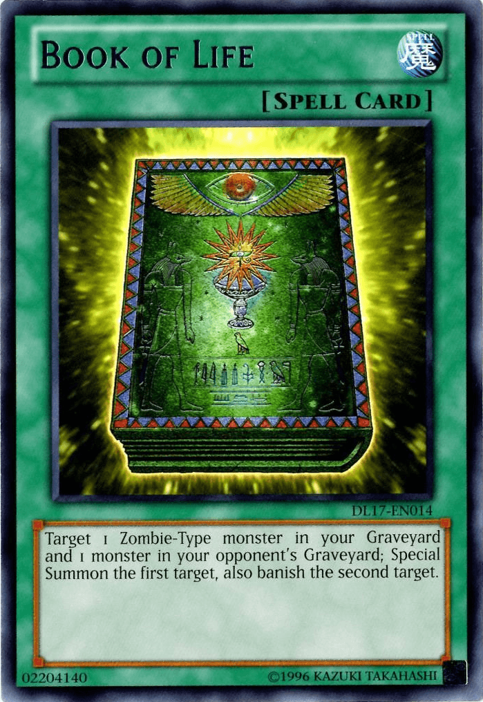 Book of Life (Blue) [DL17-EN014] Rare - Josh's Cards
