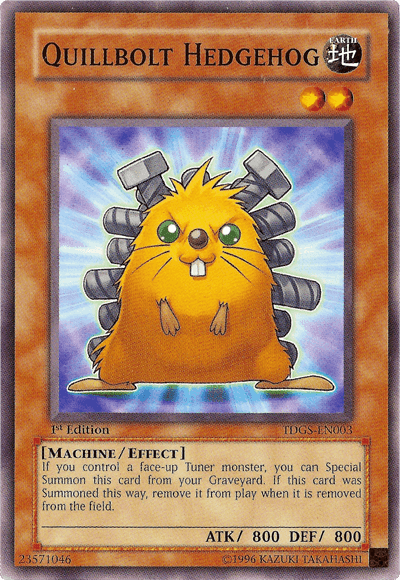 Quillbolt Hedgehog [TDGS-EN003] Common - Josh's Cards
