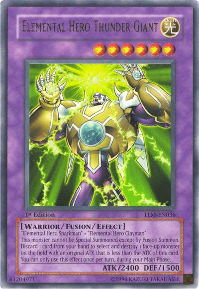 Elemental HERO Thunder Giant [TLM-EN036] Ultra Rare - Josh's Cards