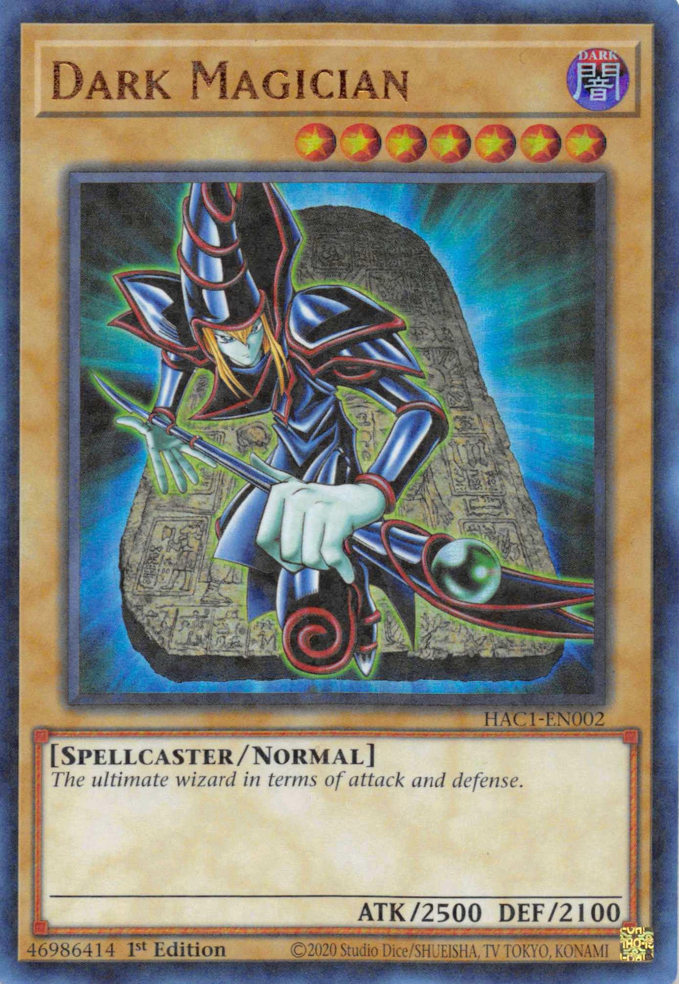 Dark Magician (Duel Terminal) [HAC1-EN002] Parallel Rare - Josh's Cards