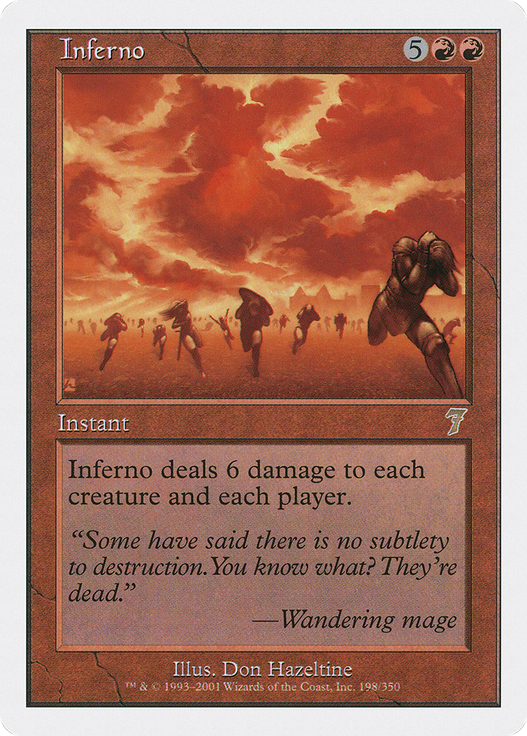 Inferno [Seventh Edition] Foil