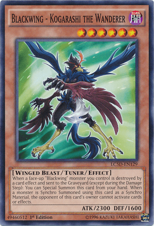 Blackwing - Kogarashi the Wanderer [LC5D-EN129] Common - Josh's Cards