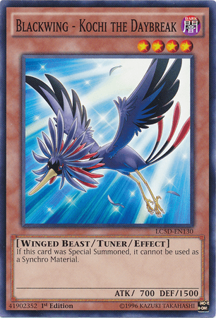 Blackwing - Kochi the Daybreak [LC5D-EN130] Common - Josh's Cards