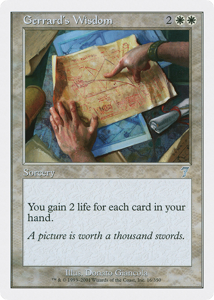 Gerrard's Wisdom [Seventh Edition] Foil