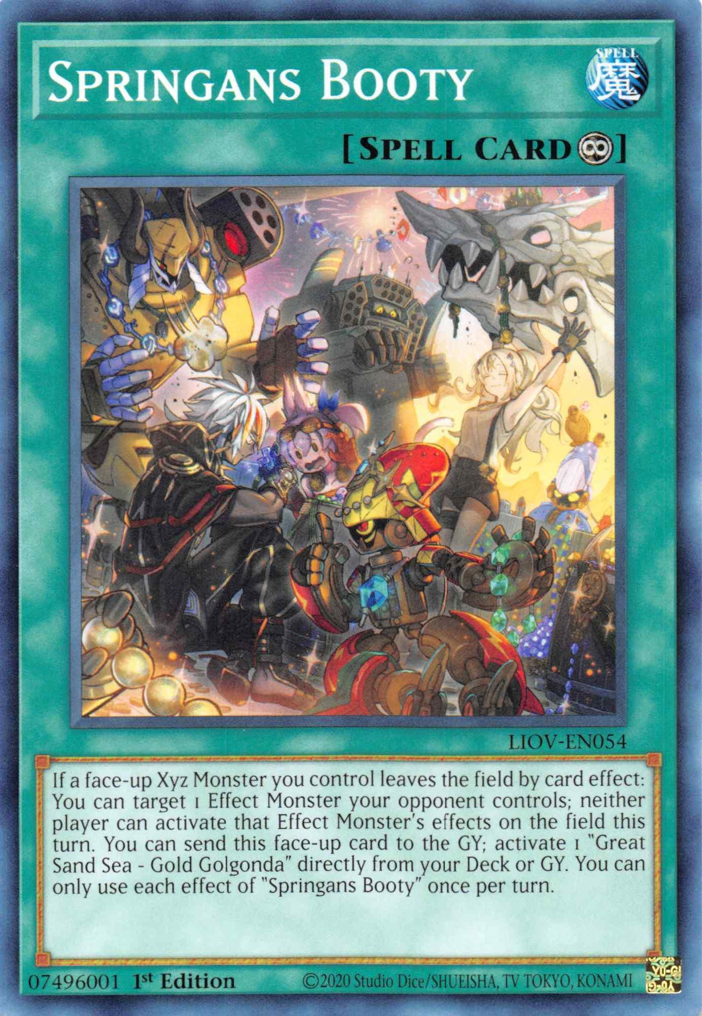 Springans Booty [LIOV-EN054] Common - Josh's Cards