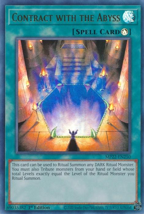 Contract with the Abyss [MP22-EN250] Ultra Rare - Josh's Cards