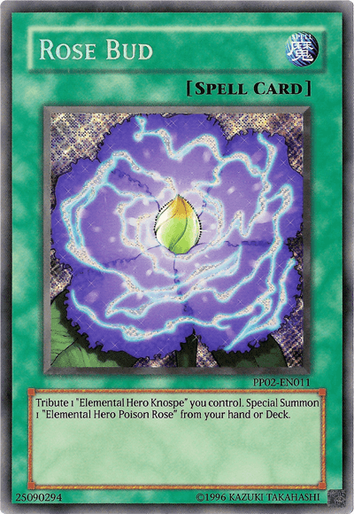 Rose Bud [PP02-EN011] Secret Rare - Josh's Cards
