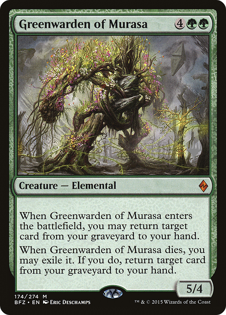 Greenwarden of Murasa (PPIKO-174P) - Battle for Zendikar Promos