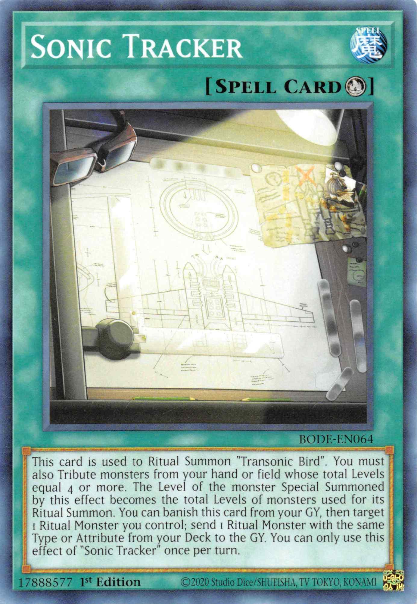 Sonic Tracker [BODE-EN064] Common - Josh's Cards
