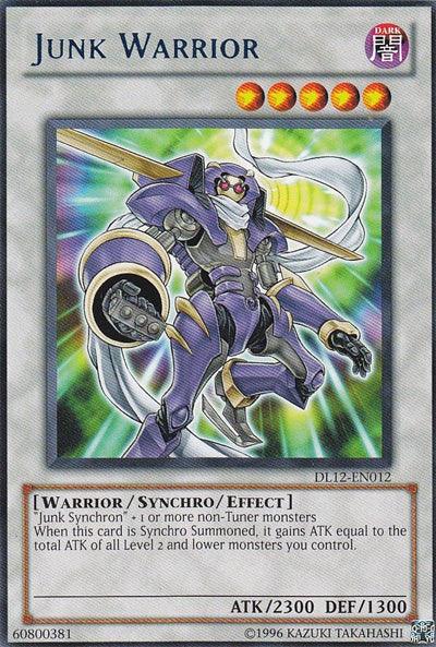 Junk Warrior (Blue) [DL12-EN012] Rare - Josh's Cards