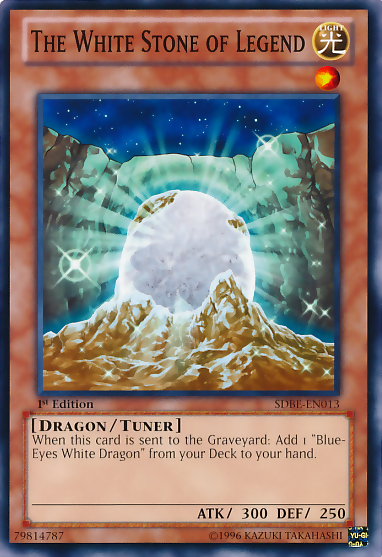 The White Stone of Legend (SDBE-EN013) - Structure Deck: Saga of Blue-Eyes White Dragon Unlimited