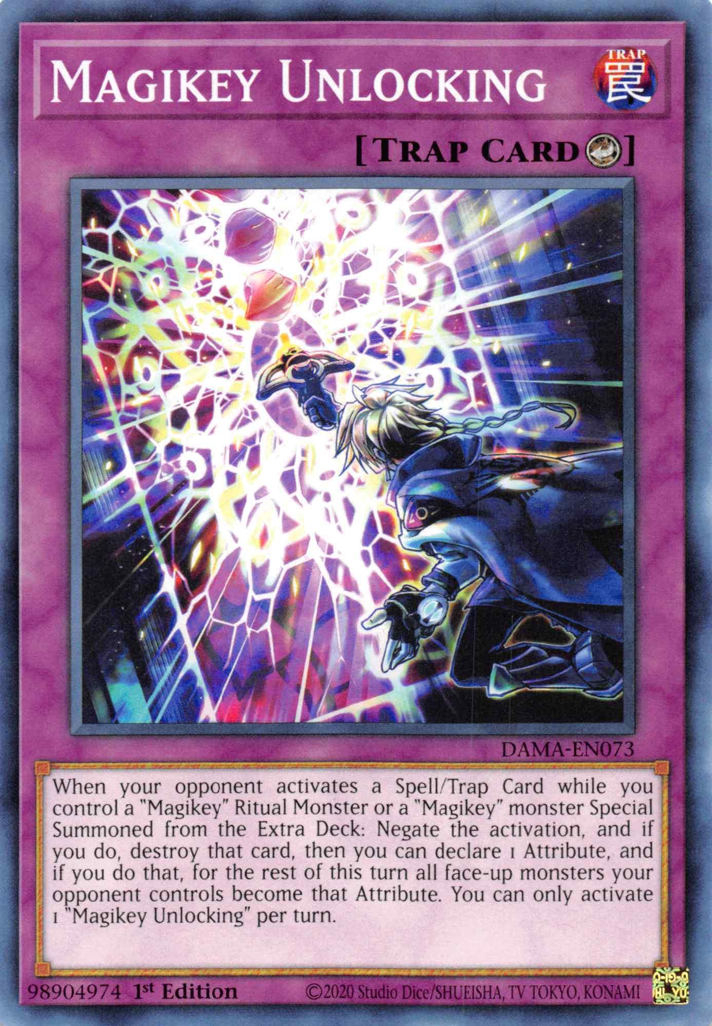 Magikey Unlocking [DAMA-EN073] Common - Josh's Cards