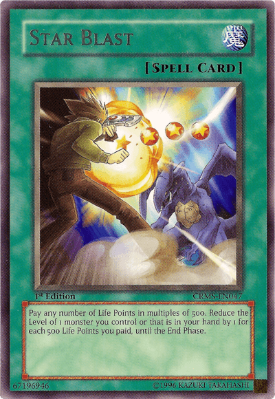 Star Blast [CRMS-EN047] Rare - Josh's Cards