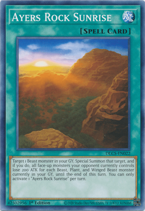 Ayers Rock Sunrise [DLCS-EN022] Common - Josh's Cards