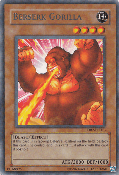 Berserk Gorilla [DR2-EN013] Rare - Josh's Cards