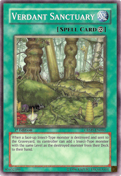 Verdant Sanctuary [CRMS-EN060] Common - Josh's Cards