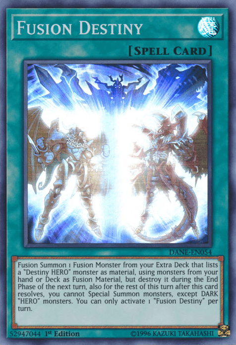 Fusion Destiny [DANE-EN054] Super Rare - Josh's Cards