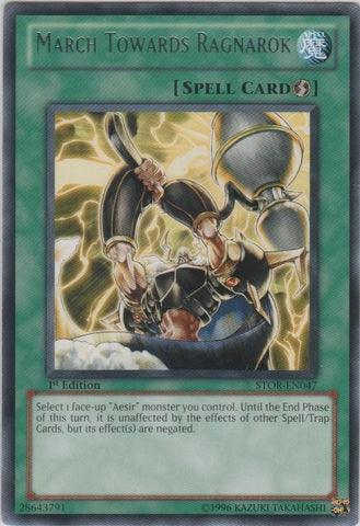 March Towards Ragnarok [STOR-EN047] Rare - Josh's Cards
