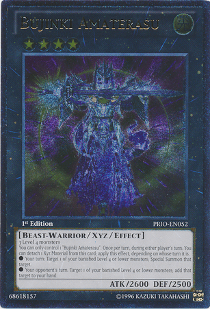 Bujinki Amaterasu [PRIO-EN052] Ultimate Rare - Josh's Cards
