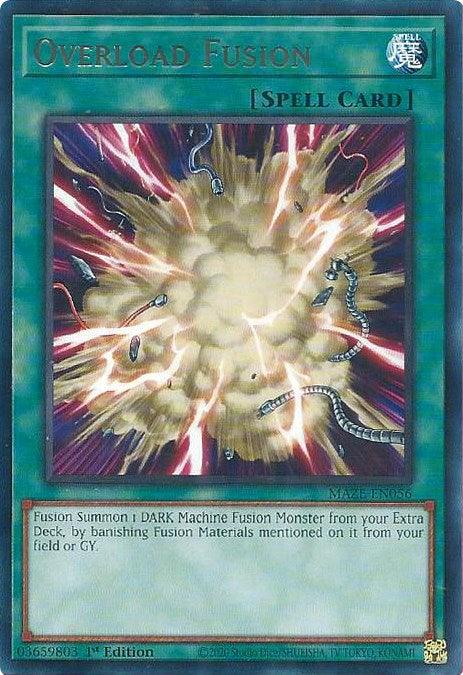 Overload Fusion [MAZE-EN056] Rare - Josh's Cards