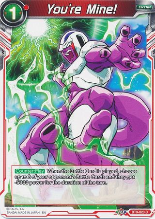 You're Mine! (BT9-020) [Universal Onslaught] Parallel Foil