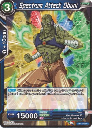 Spectrum Attack Obuni (TB1-046) [The Tournament of Power] Parallel Foil