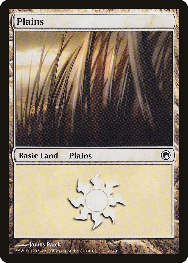 Plains (SOM-233) - Scars of Mirrodin Foil