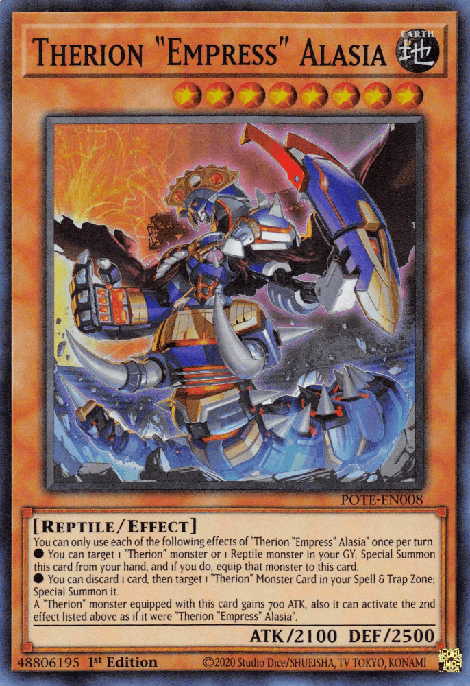 Therion Empress Alasia [POTE-EN008] Super Rare - Josh's Cards