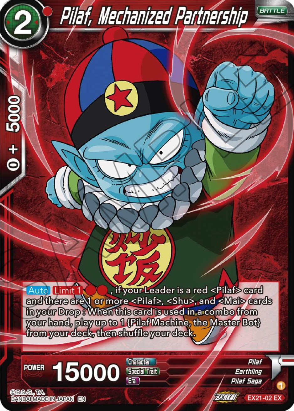 Pilaf, Mechanized Partnership (EX21-02) [5th Anniversary Set] Parallel Foil