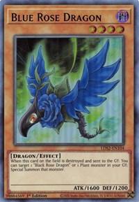 Blue Rose Dragon (Purple) [LDS2-EN104] Ultra Rare - Josh's Cards
