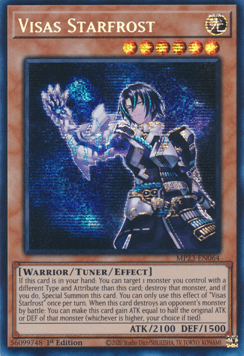 Visas Starfrost [MP23-EN064] Prismatic Secret Rare - Josh's Cards