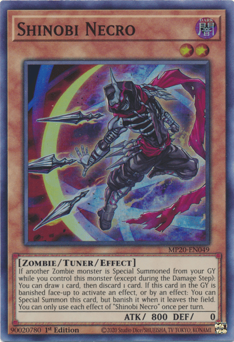Shinobi Necro [MP20-EN049] Super Rare - Josh's Cards
