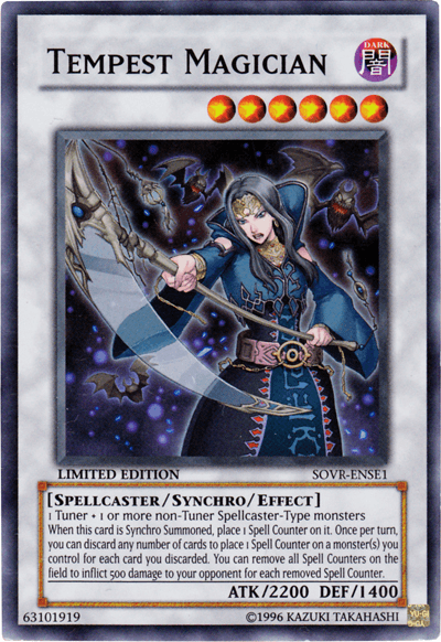 Tempest Magician [SOVR-ENSE1] Super Rare - Josh's Cards