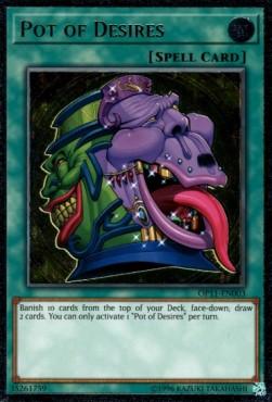 Pot of Desires [OP11-EN003] Ultimate Rare - Josh's Cards