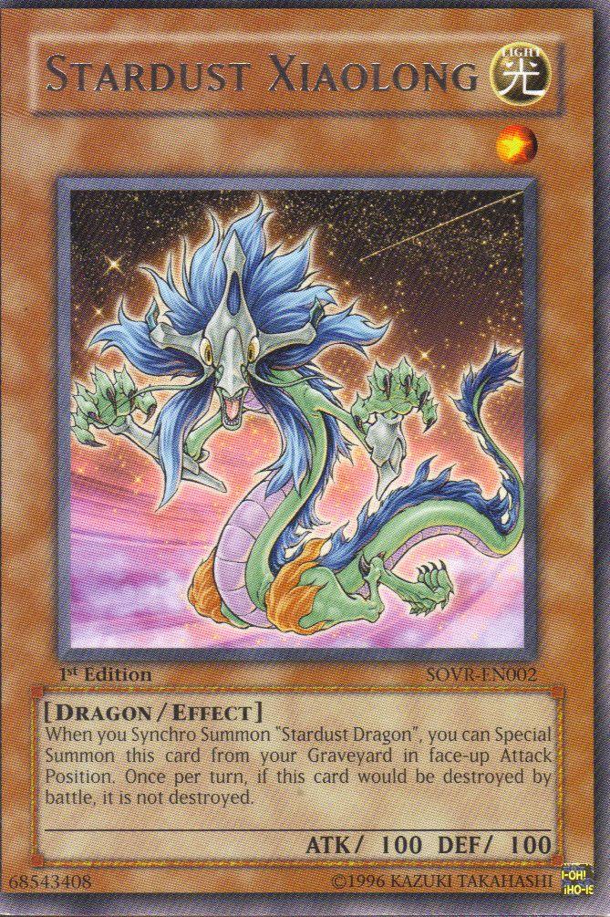 Stardust Xiaolong [SOVR-EN002] Rare - Josh's Cards