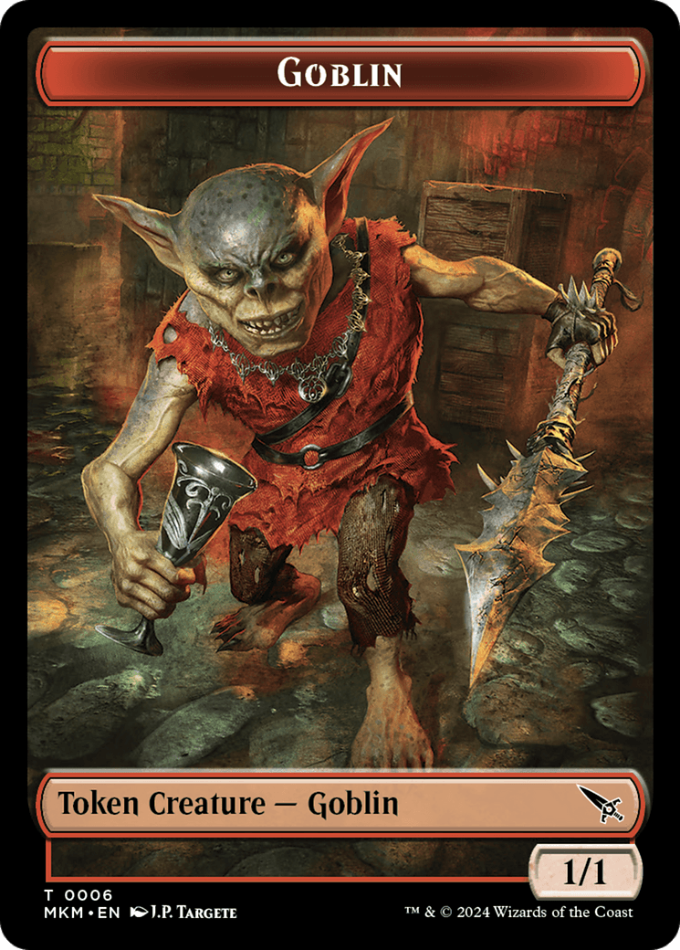 Thopter (0020) // Goblin Double-Sided Token [Murders at Karlov Manor Tokens] - Josh's Cards