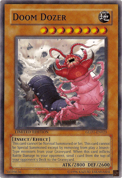 Doom Dozer [GLD1-EN025] Common - Josh's Cards