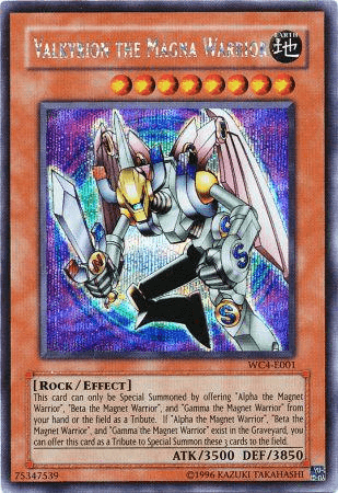 Valkyrion the Magna Warrior [WC4-E001] Prismatic Secret Rare - Josh's Cards