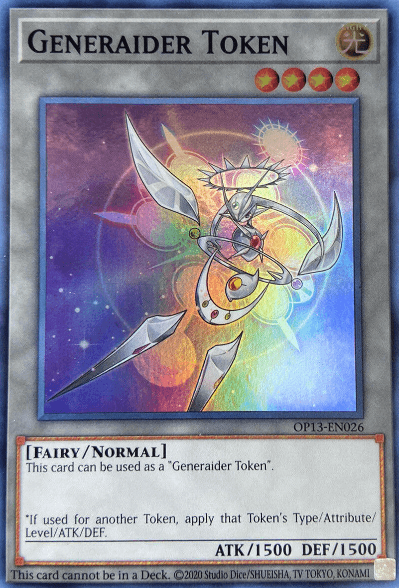 Generaider Token [OP13-EN026] Super Rare - Josh's Cards