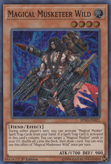 Magical Musketeer Wild [SPWA-EN021] Super Rare - Josh's Cards