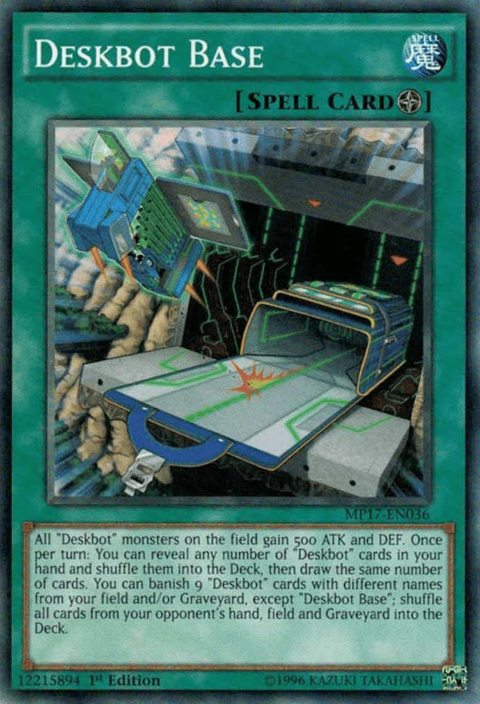 Deskbot Base [MP17-EN036] Common - Josh's Cards