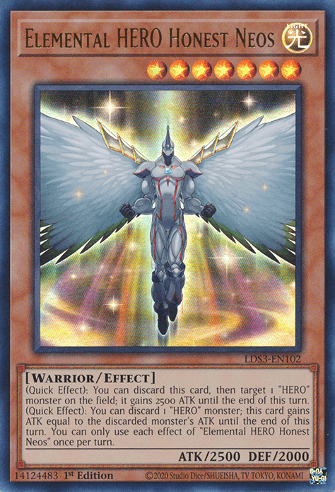 Elemental HERO Honest Neos [LDS3-EN102] Ultra Rare - Josh's Cards
