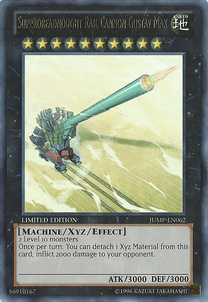 Superdreadnought Rail Cannon Gustav Max [JUMP-EN062] Ultra Rare - Josh's Cards