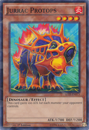 Jurrac Protops [BP03-EN073] Shatterfoil Rare - Josh's Cards