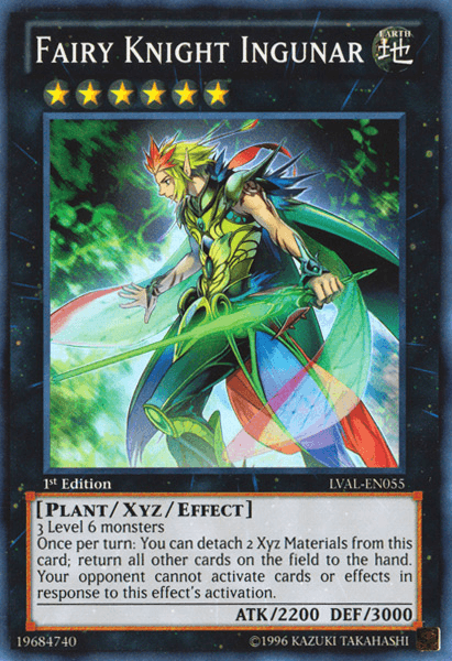 Fairy Knight Ingunar [LVAL-EN055] Super Rare - Josh's Cards