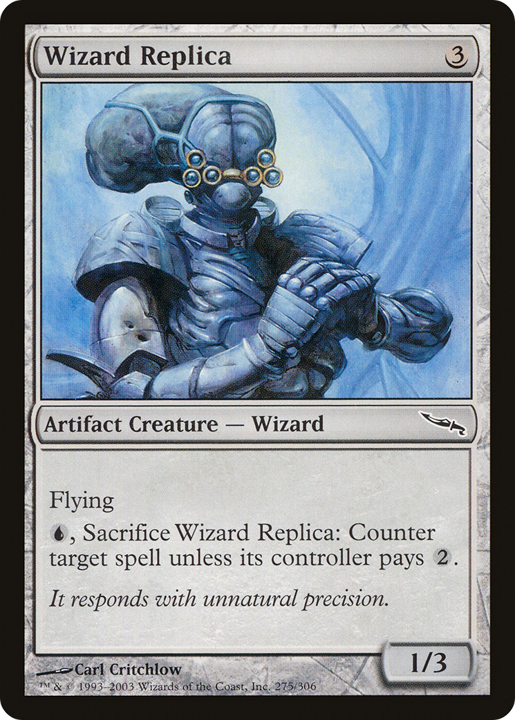 Wizard Replica (MRD-275) - Mirrodin Foil