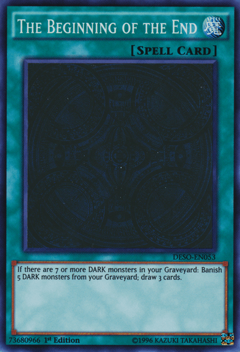The Beginning of the End [DESO-EN053] Super Rare - Josh's Cards