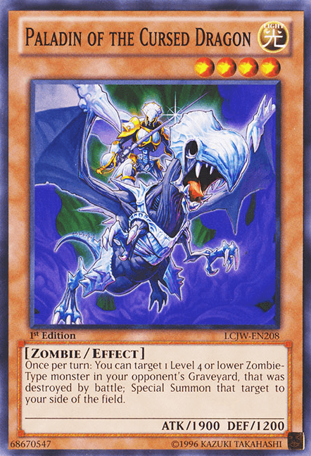 Paladin of the Cursed Dragon [LCJW-EN208] Common - Josh's Cards